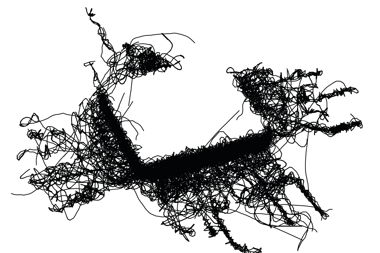 line drawing of a superconductor