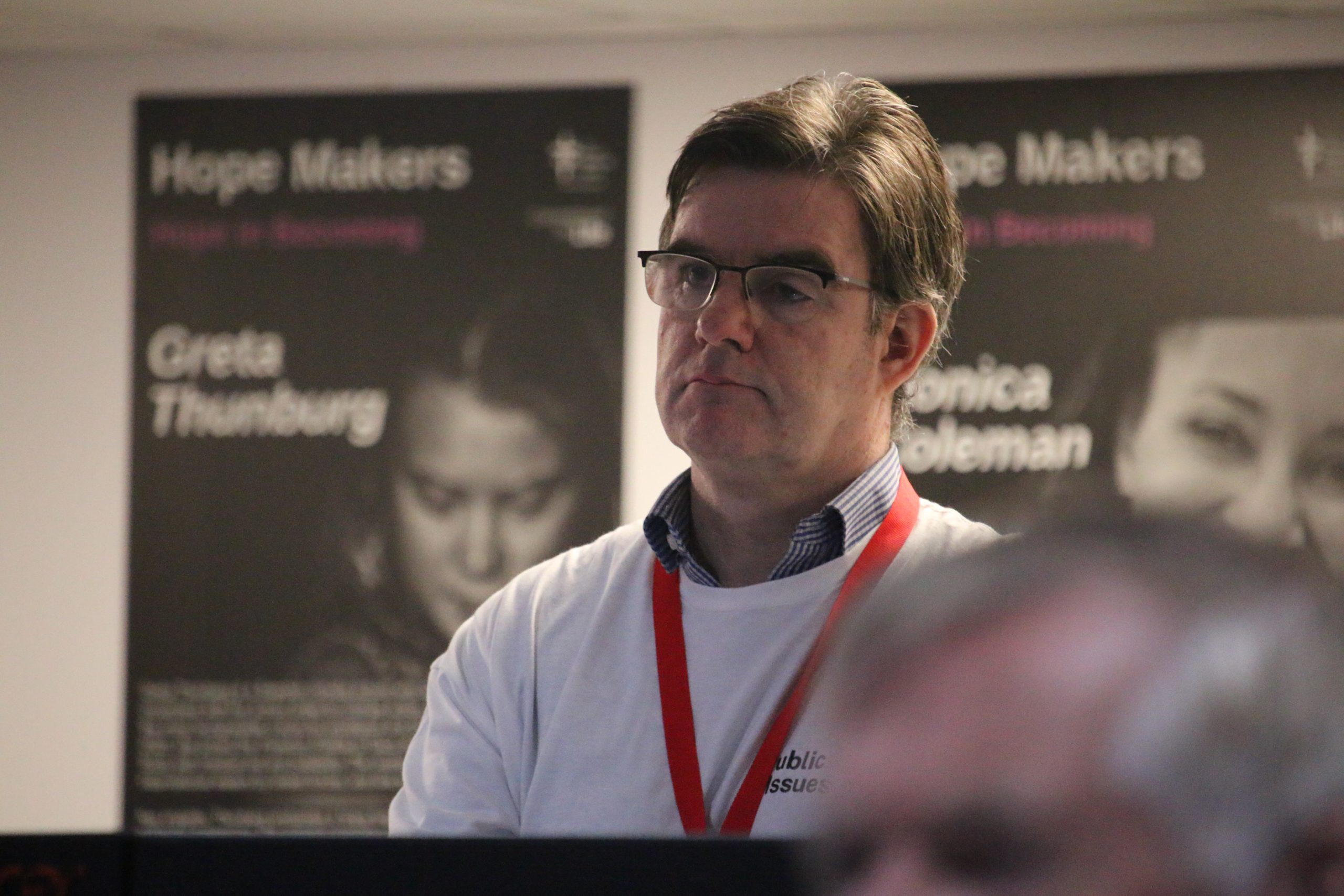 Paul Morrison at ForGood25 (Photo by Kevin Snyman)