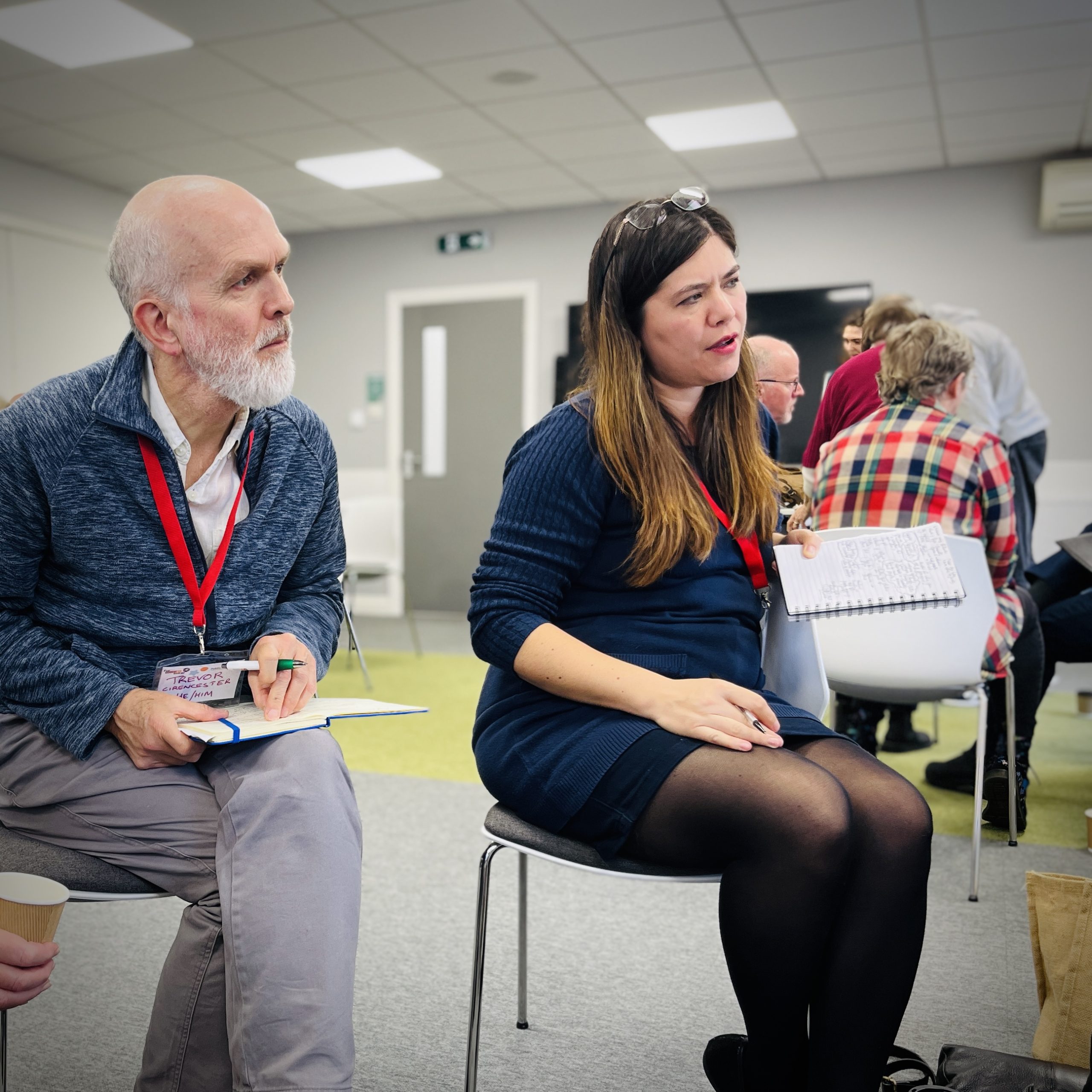 Participants during a workshop at ForGood25 (Photo by Steve Walker)