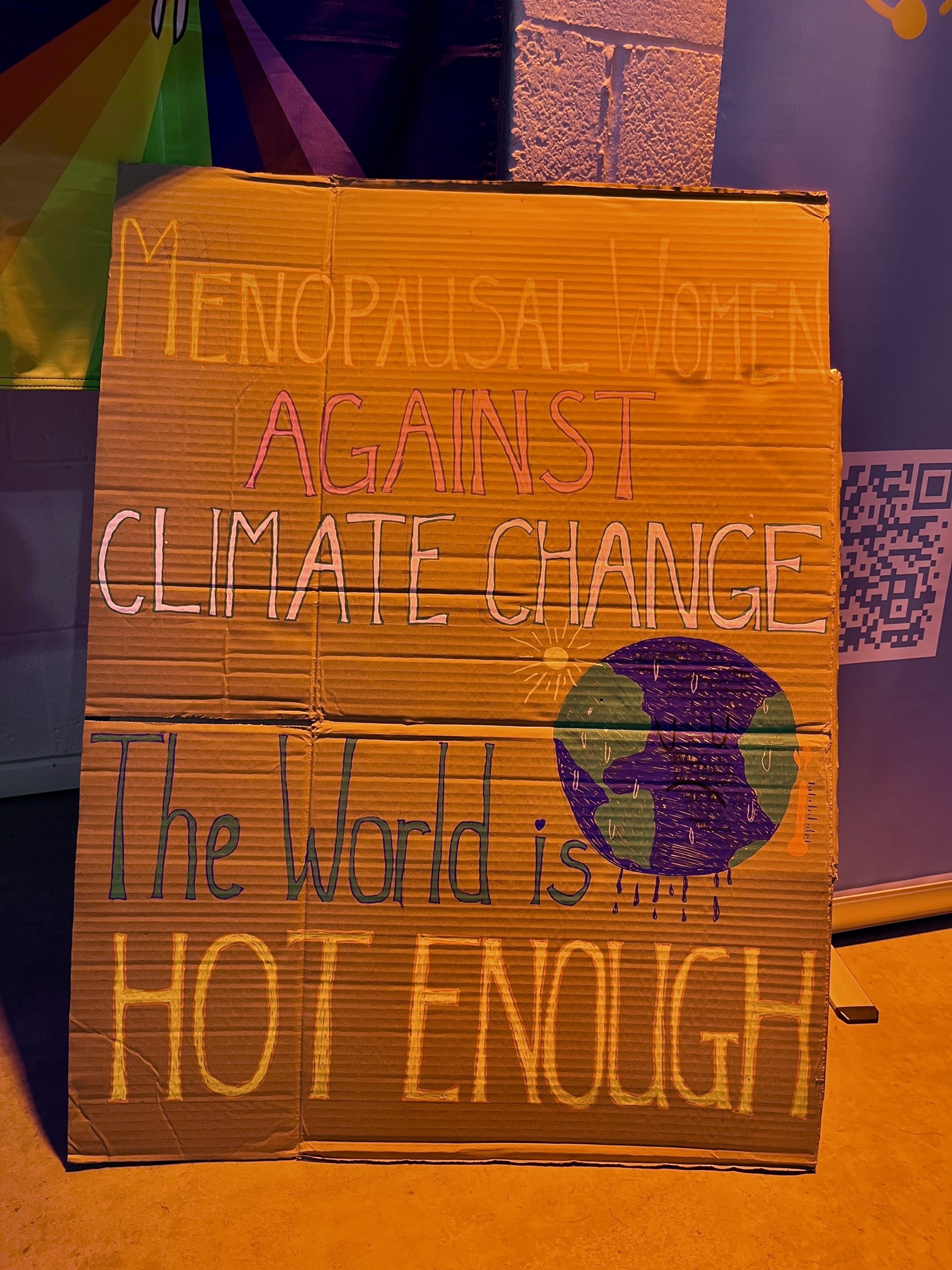 Protest sign at ForGood25 (Photo by Steve Walker)