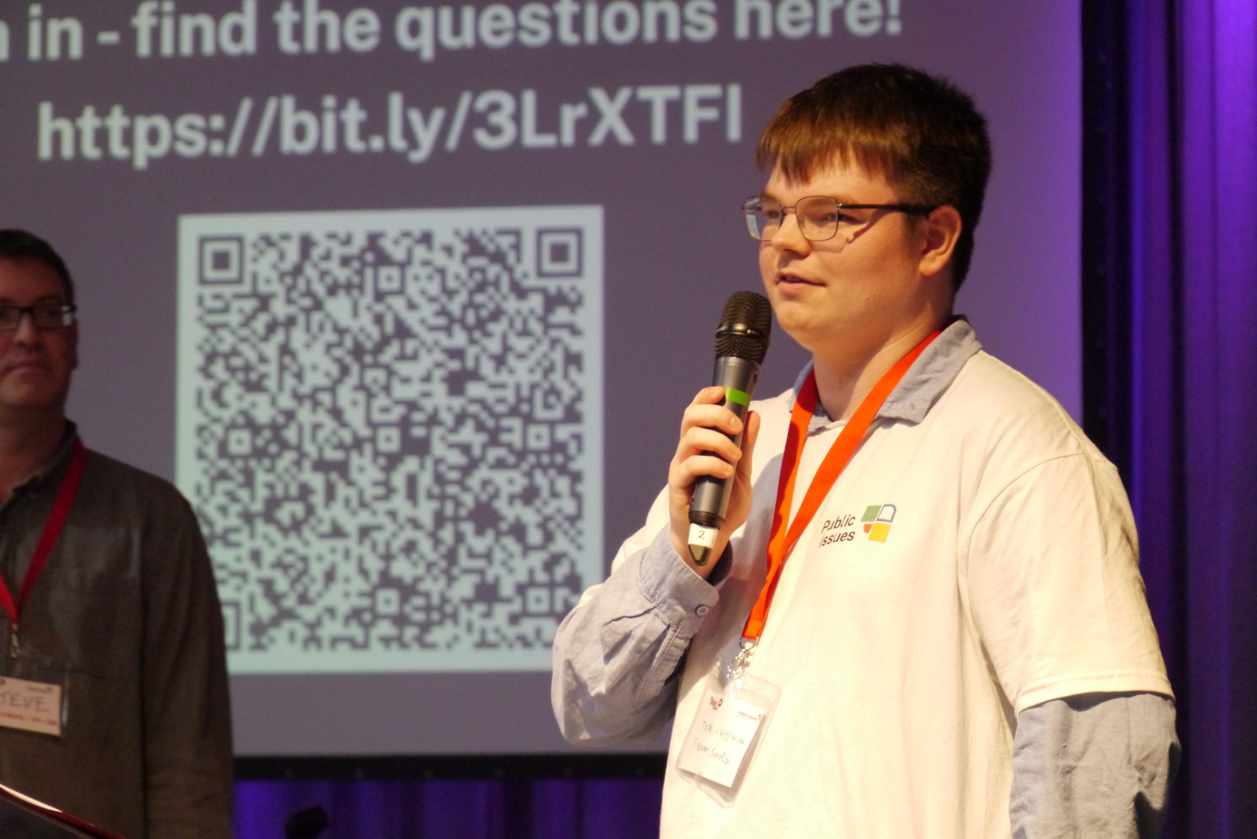 JPIT's Thomas Niblett at ForGood25 (Photo by Steve Walker)