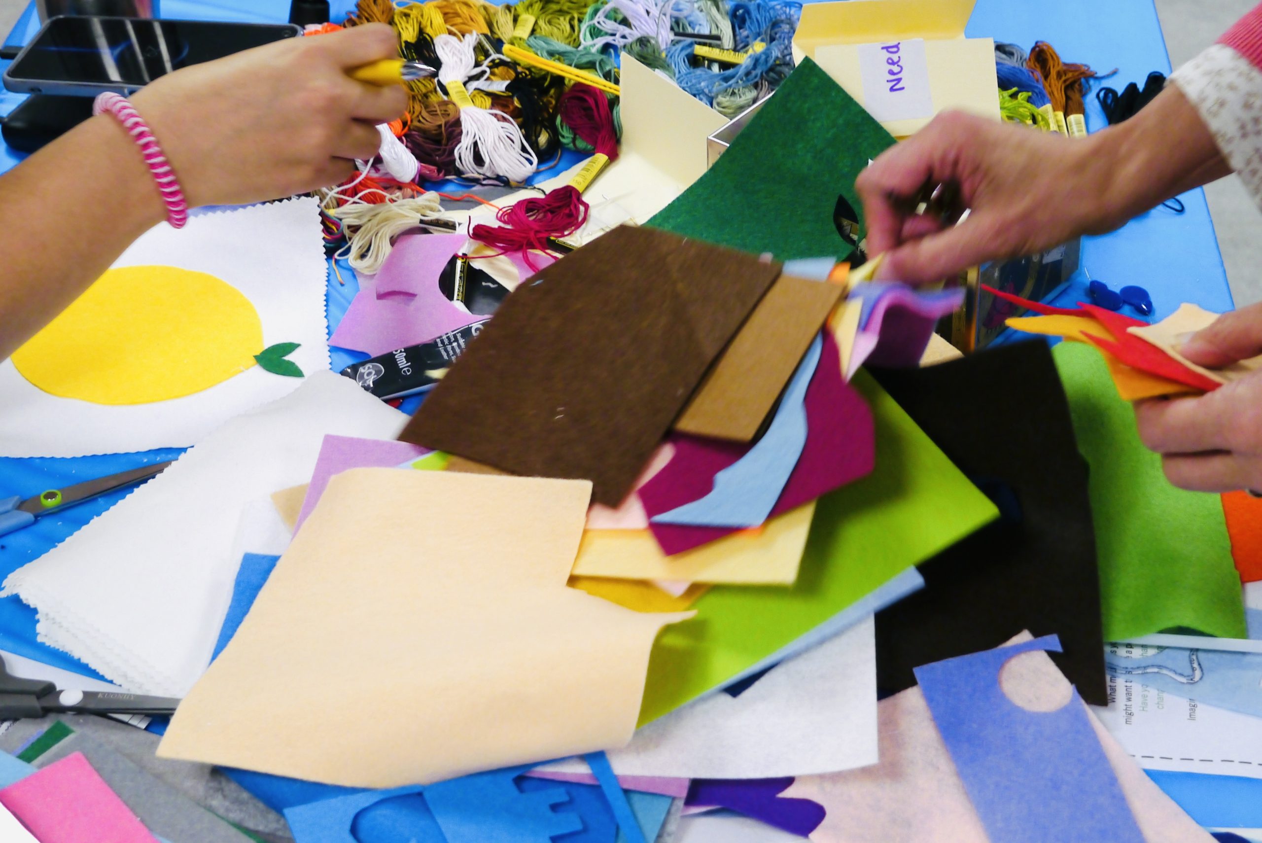 Craftivism at ForGood25 (Photo by Steve Walker)