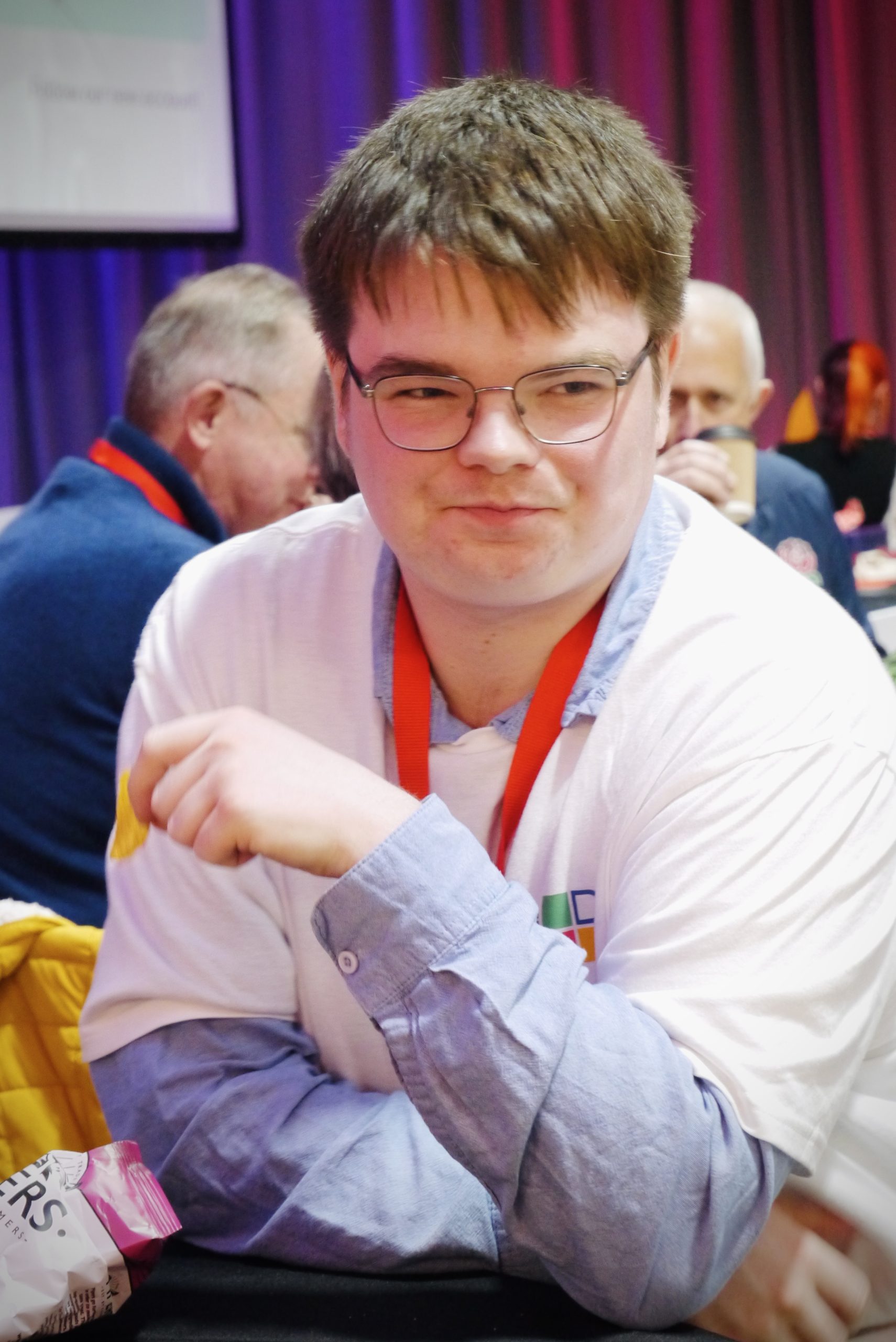 JPIT's Thomas Niblett at ForGood25 (Photo by Steve Walker)