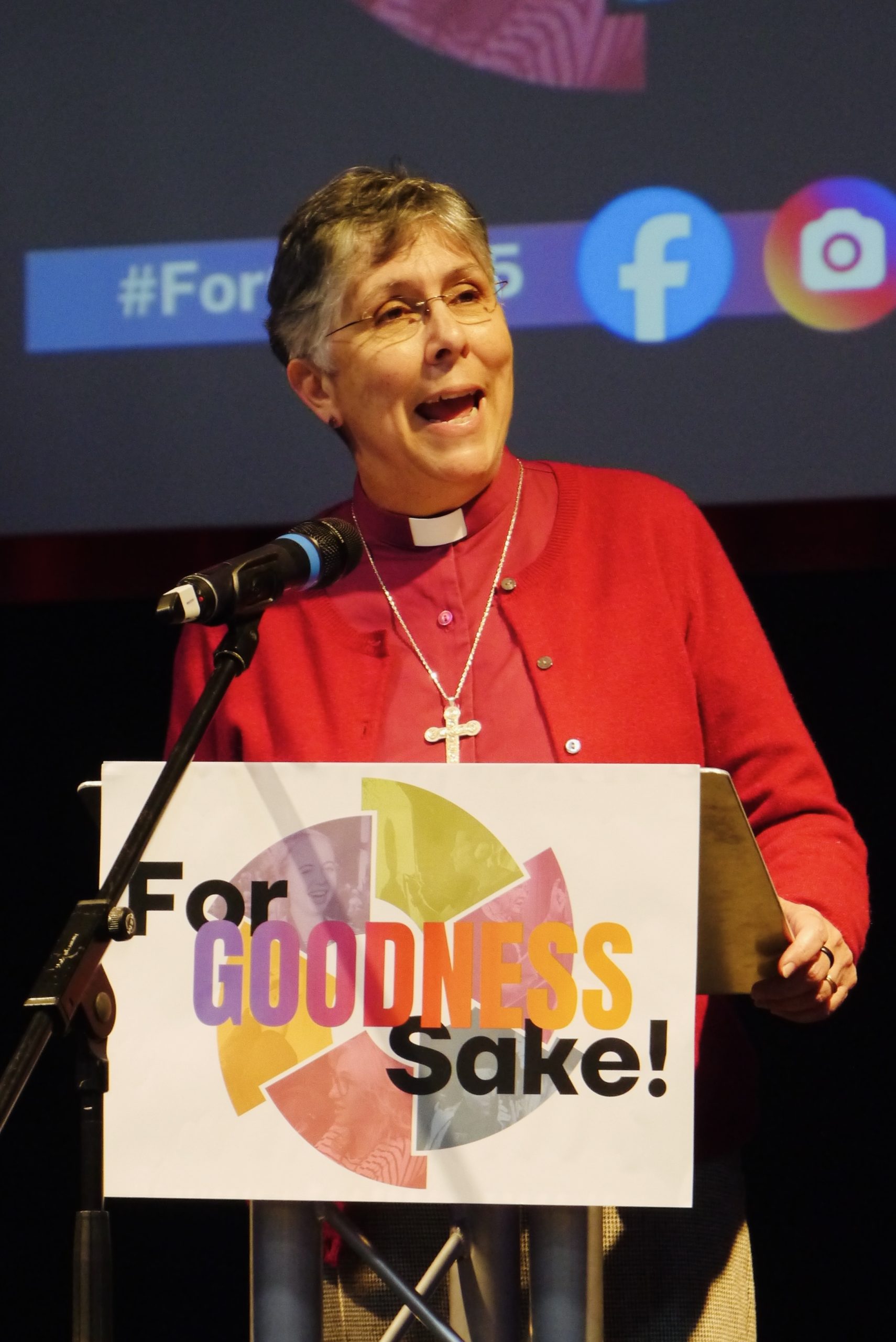 The Rt Revd Guli Francis-Dehqani at ForGood25 (Photo by Steve Walker)