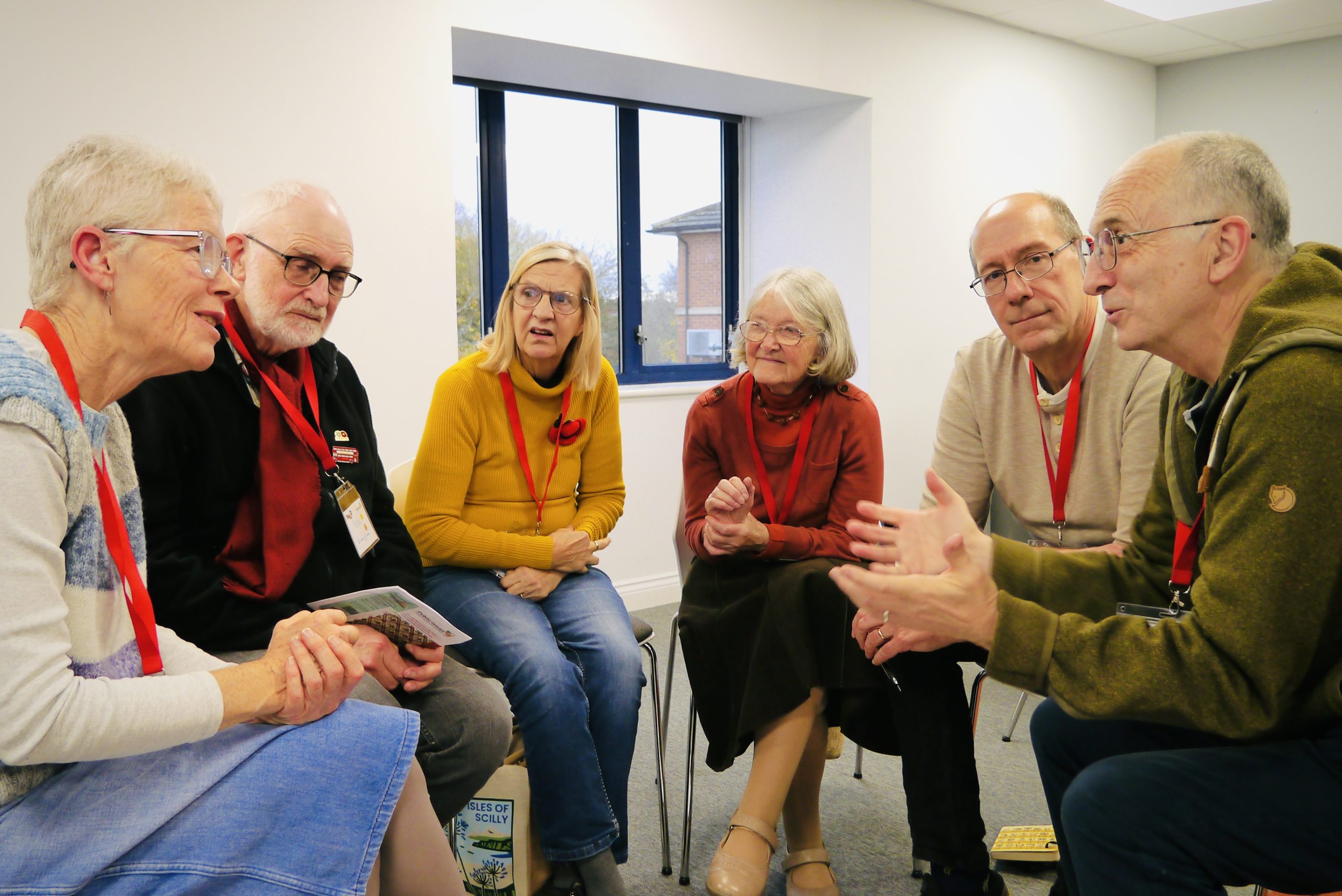 Participants at a workshop at ForGood25