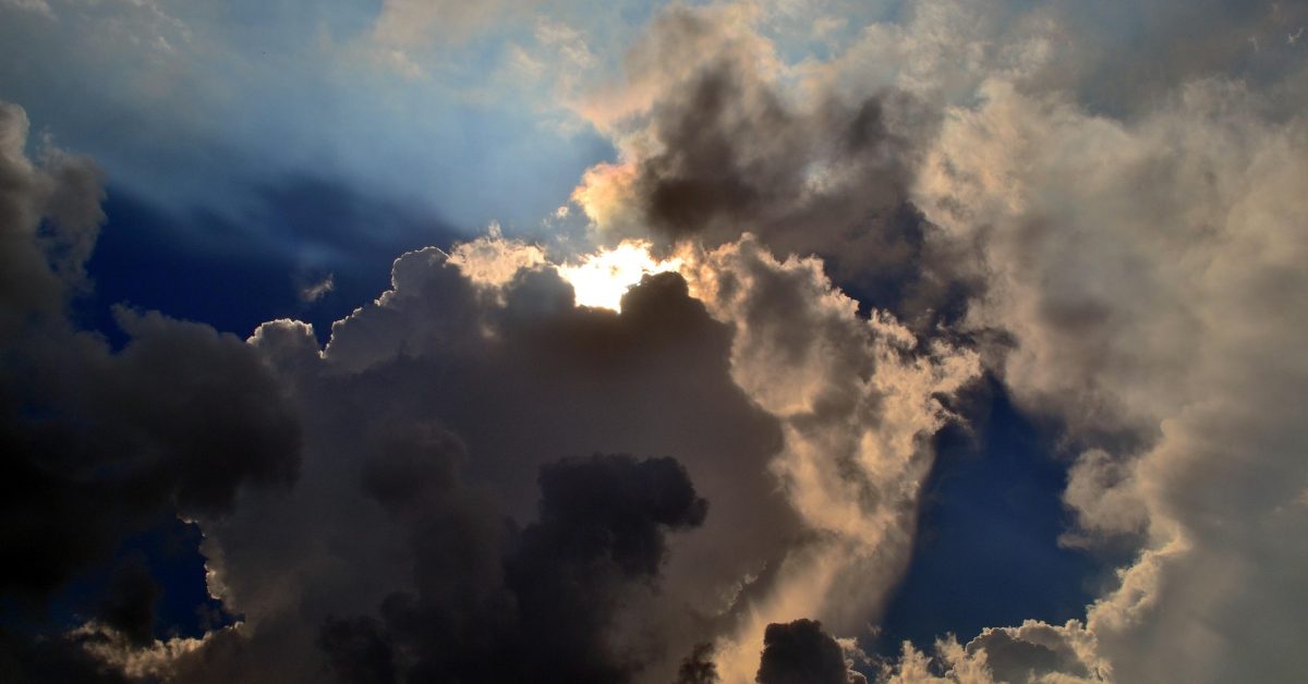 Smoke in the sky